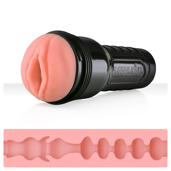 Fleshlight Pink Lady Mini-Lotus: Realista capullo en estuche (natural)