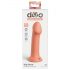 Dillio Gran Héroe - dildo de silicona con base adherente (17 cm) - naranja