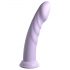 Dillio Super Eight - Dildo de silicona con ventosa (21 cm) - morado