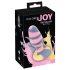 You2Toys - plug anal de silicona (colorido)