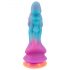 Beasty Cocks - Dildo alienígena de silicona (azul-naranja)