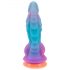 Beasty Cocks - Dildo alienígena de silicona (azul-naranja)