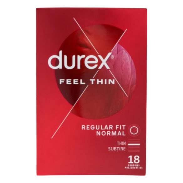 Durex Feel Thin - Sensación Real, 18 uds.