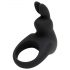 Happyrabbit - Anillo vibrador recargable (negro)