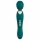 Grande You2Toys - Vibrador masajeador recargable (verde)