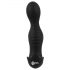 Rebel - Vibrador de próstata 2en1 con control remoto (negro)