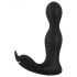 Rebel - Vibrador de próstata 2en1 con control remoto (negro)