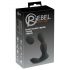 Rebel - Vibrador de próstata 2en1 con control remoto (negro)