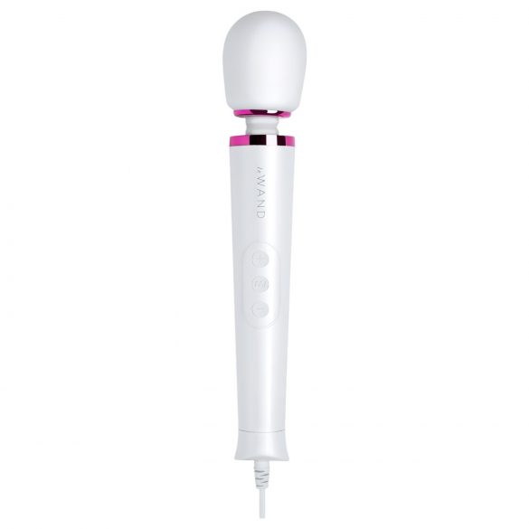 Le Wand Petite Plug-In - Masajeador Vibrador Eléctrico (blanco)