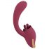 Javida - 2en1 vibrador con lengua (rojo)