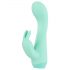 Cuties Mini 4 - vibrador conejo, recargable e impermeable (verde)