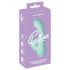 Cuties Mini 4 - vibrador conejo, recargable e impermeable (verde)