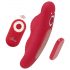 Smile - vibrador panties inalámbrico (rojo)