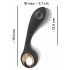 Eternal - vibrador flexible punto G (negro)