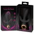 Eternal - vibrador triple inflable (negro)