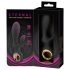 Eternal - vibrador inflable con estimulador de clítoris (negro)