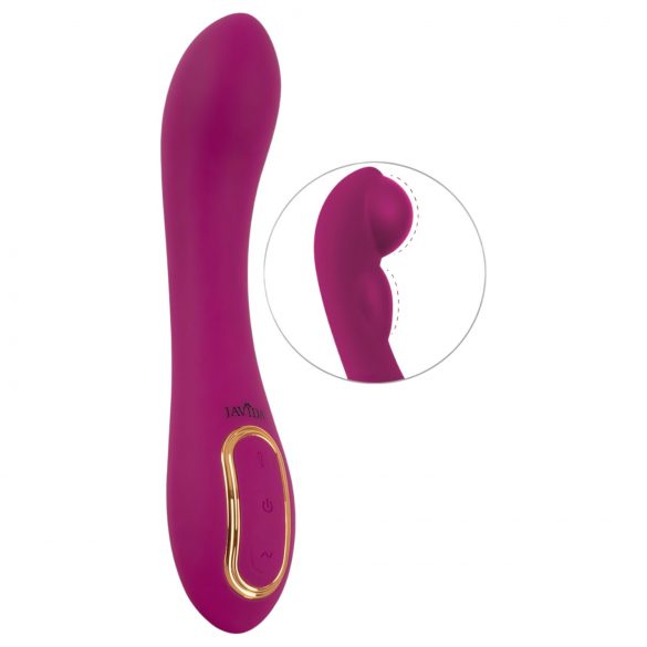 Javida - Vibrador doble inflable (lila)