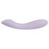 Svakom Amy 2 - Vibrador recargable G-punto, lavanda y resistente al agua