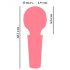 Mini Varita You2Toys - Vibrador Masajista Recargable (rosa)