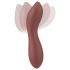 Sonrisa - vibrador flexible mini Punto G (bronce)