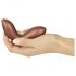 Sonrisa - vibrador flexible mini Punto G (bronce)