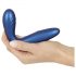 Smile - vibrador flexible para el punto G (azul)