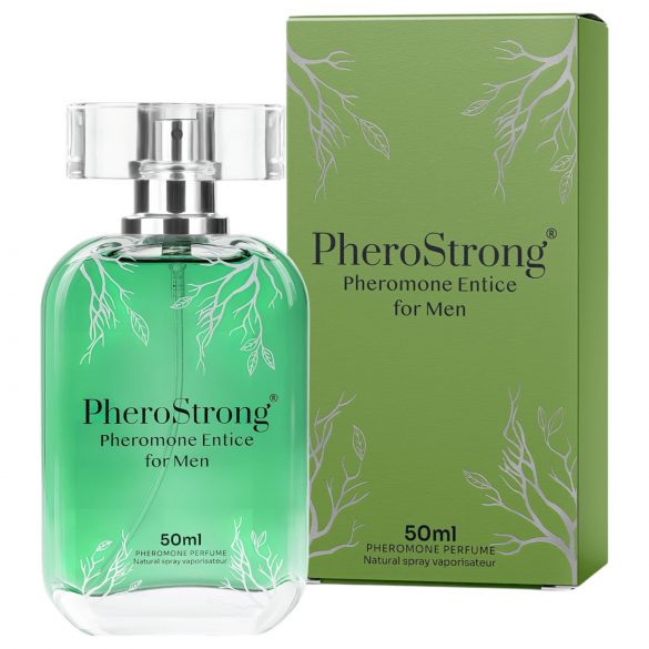 PheroStrong Entice - Perfume con feromonas para hombres (50ml)