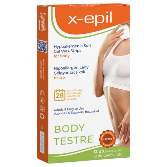 X-Epil - Gel antialérgico listo para usar (12 unidades)