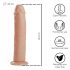 Éxtasis Deseado - Dildo con Base (Natural)