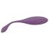 Serie Huevos - huevo vibrador con anillos giratorios (morado)