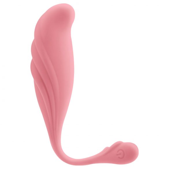 Serie Huevos - huevo vibrador giratorio (rosa)