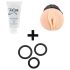 Set de Placer: masturbador, lubricante y anillo.