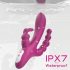 Vibrador Joker HD 3 en 1, recargable y resistente al agua (lila)