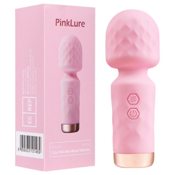 Vibeconnect - mini vibrador recargable e impermeable (rosa)