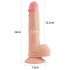 Dildo realista con ventosa Lovetoy Nature Cock 21cm (natural)