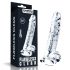 Lovetoy Flawless Clear - Dildo Transparente con Base de Succión - 19 cm