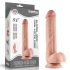 Dildo de doble capa 23cm natural - Deslizamiento Sensual