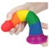 Dildo realista 19cm arcoíris Lovetoy Prider