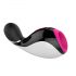 Nalone Oxxy - elegante masturbador vibrante inteligente (negro-rosa-blanco)