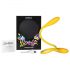 Vibrador unisex amarillo Picobong Transformer, resistente al agua