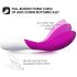 LELO Mona Wave - Vibrador G-punto impermeable (violeta)