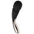 LELO Smart Wand 2 - Grande - Masajeador Recargable con Vibración (Negro)