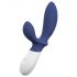 LELO Loki Wave 2 - Vibrador prostático recargable y resistente al agua (azul)