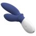 LELO Loki Wave 2 - Vibrador prostático recargable y resistente al agua (azul)