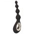 LELO Soraya Beads - vibrador anal negro, recargable y resistente al agua