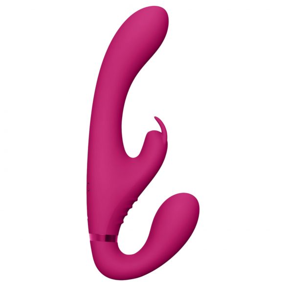 Vive Suki - Vibrador ajustable sin tirantes (rosa)