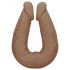 Doble Dildo RealRock 36cm - Tono Oscuro