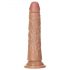 RealRock Slim - Dildo realista 15,5 cm (tono oscuro)