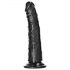 Dildo Realista RealRock Slim - 15,5cm (negro)