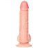 Dildo RealRock - Sujeción fuerte y real, 15,5cm (natural)